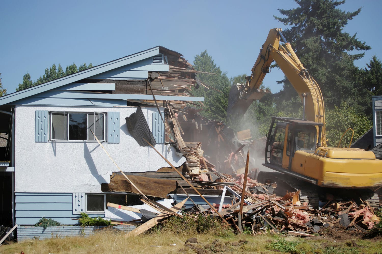 Teardown lot in the Lower Mainland ready for a custom home rebuild